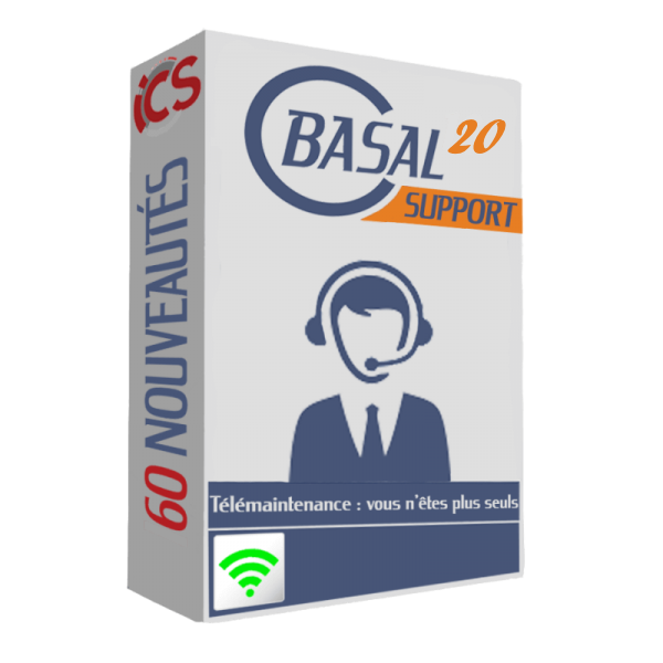 Support technique de Basal20 comprenant les mises à jour produit, le support téléphonique et la télémaintenance